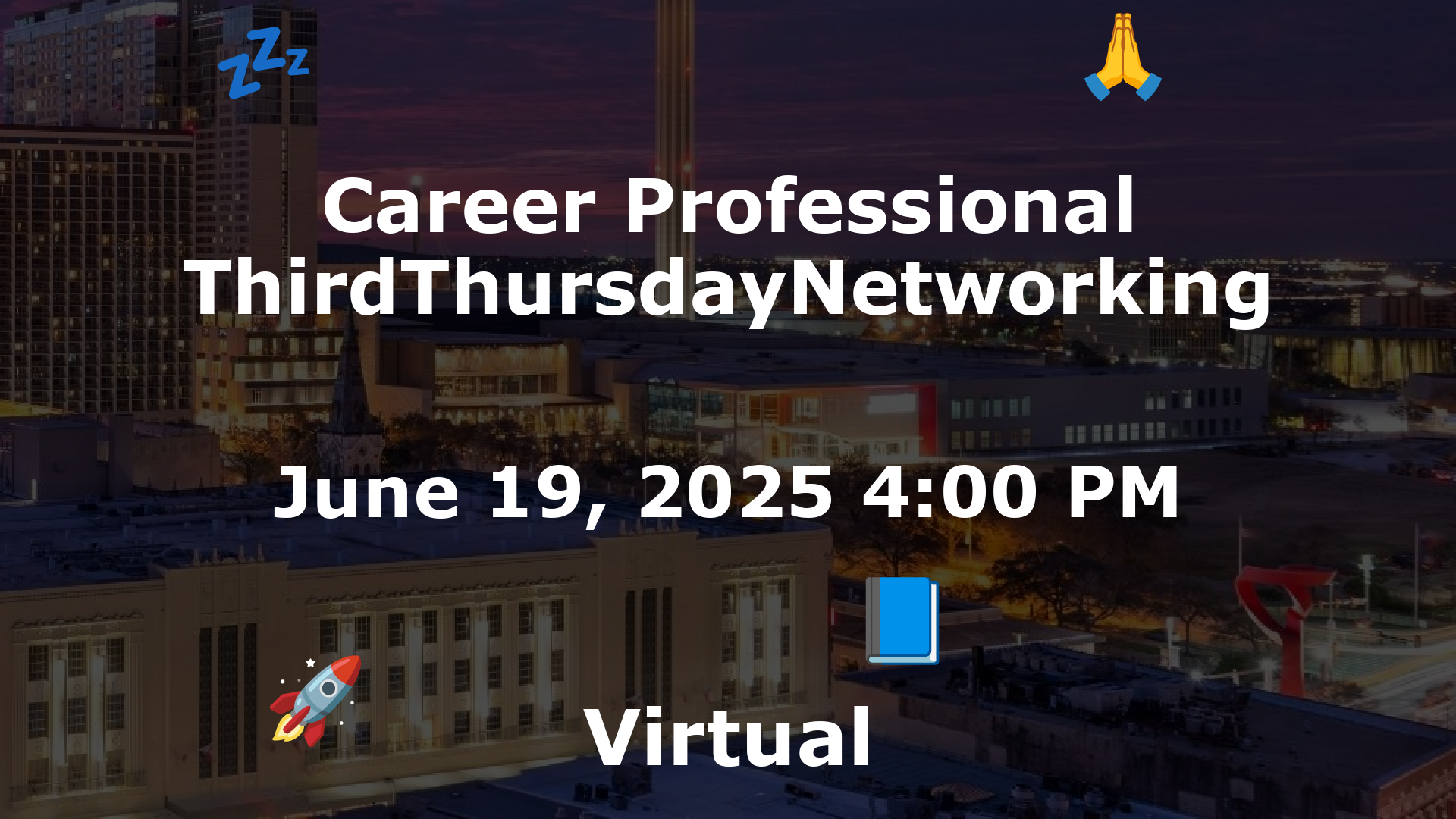 Career Professional ThirdThursdayNetworking  event image
